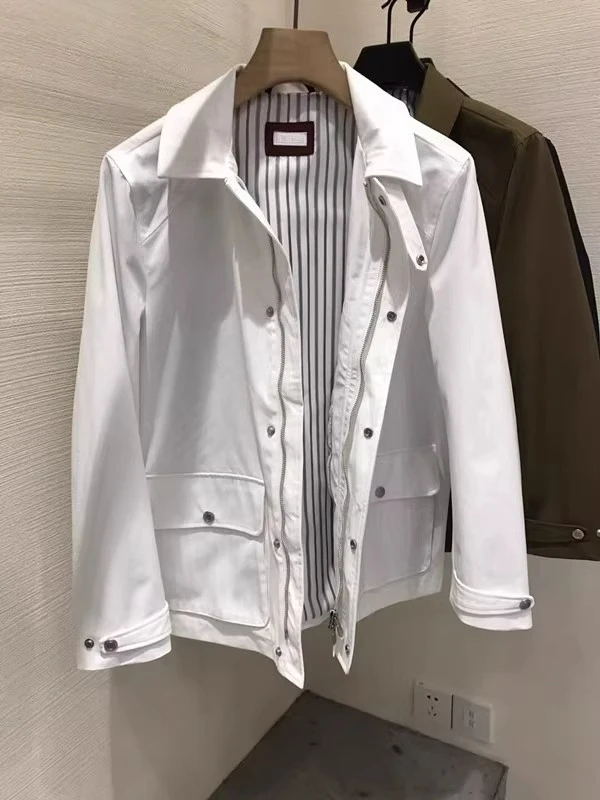 

BC 25aw Итальянская повседневная охотничья куртка средней длины с лацканами