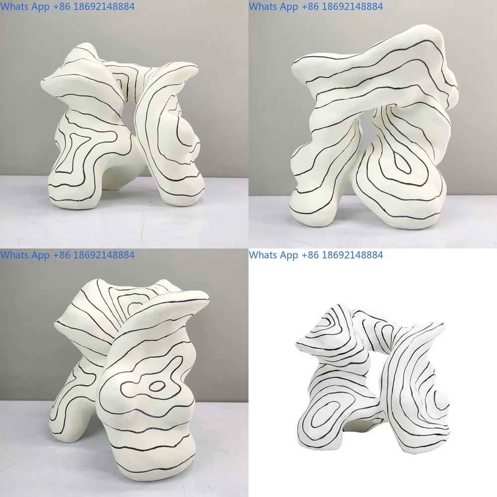 

Abstract Resin Sculpture Decorative Figure for Living Room Study or Showroom Use
