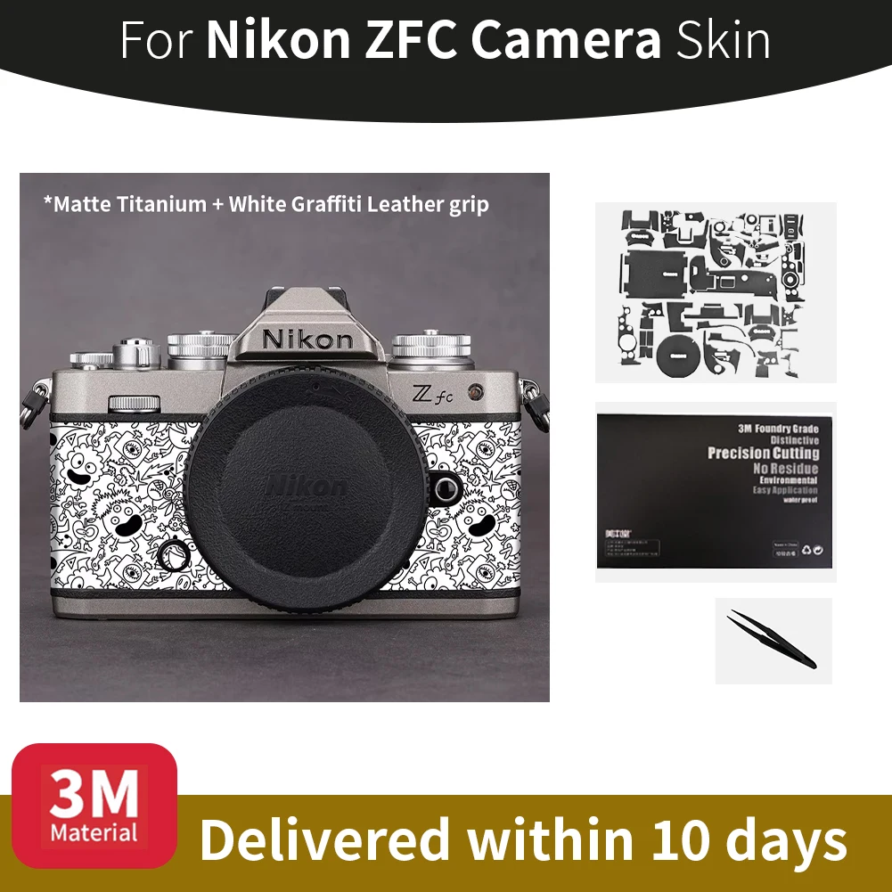 

Для Nikon ZFC Skin, наклейка для камеры Nikon Z fc, устойчивая к царапинам защитная пленка, полная защита покрытия