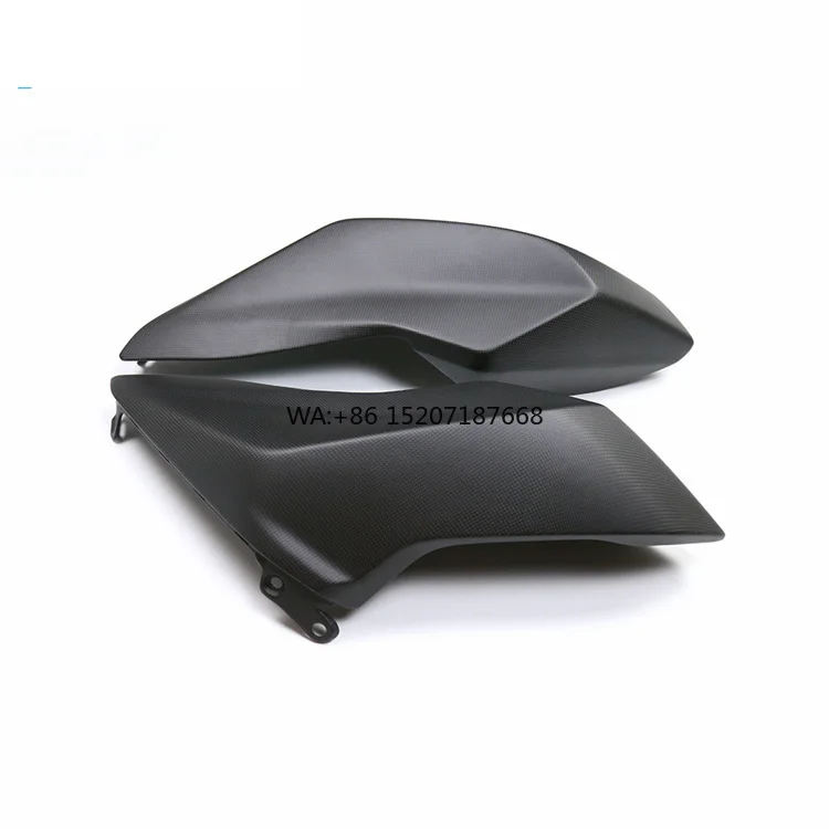 

Аксессуары для мотоциклов из 100% углеродного волокна, передняя боковая панель топливного бака для Ducati Hypermotard 950 2019+