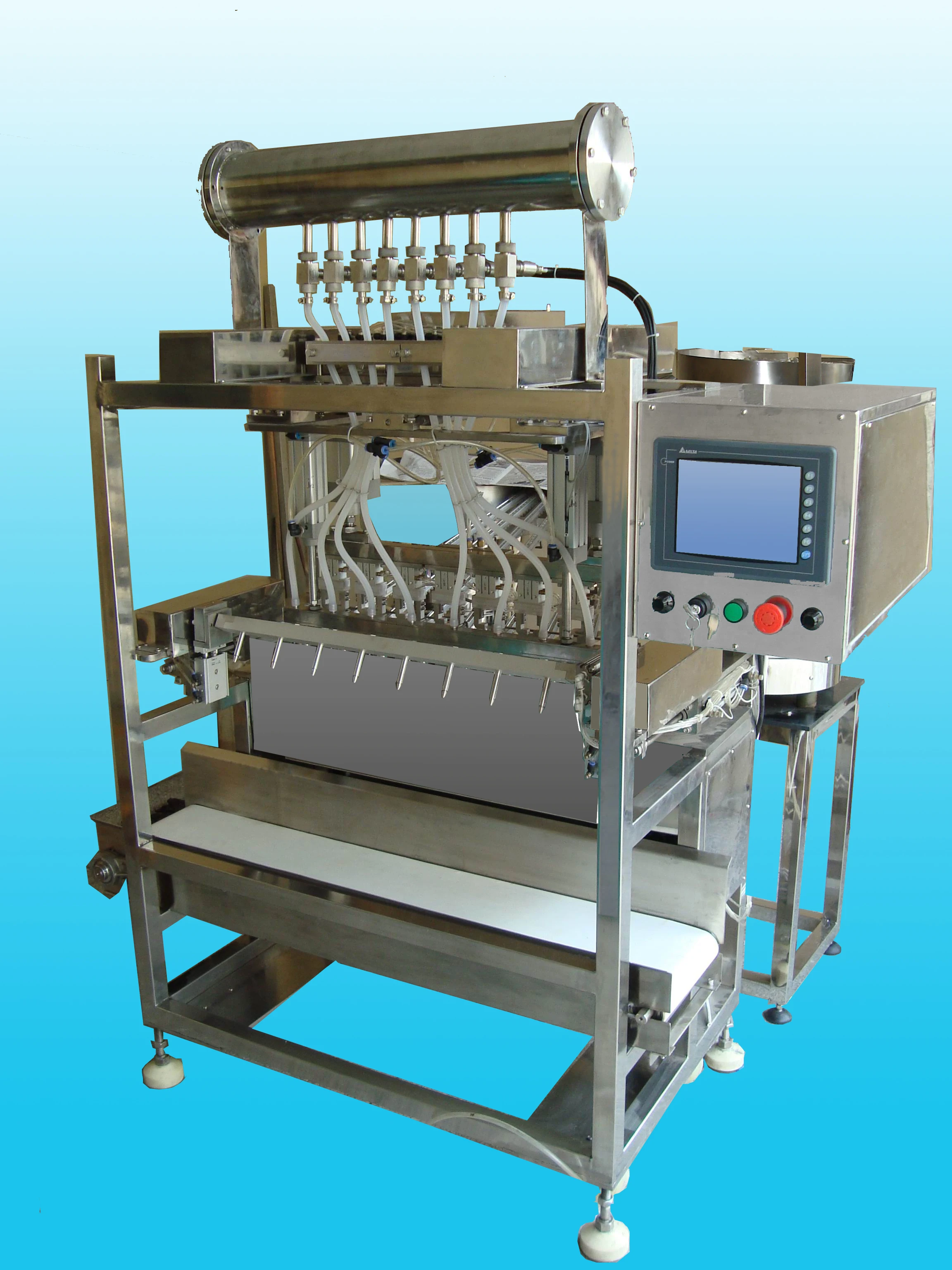 FOODLINE Wholesale High Precision Liquid Filler Auto Bottle Positioning Reduce Liquid Waste For Cosmetic Factory