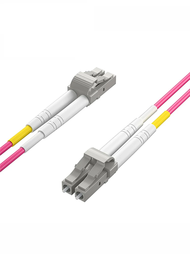 Kabel światłowodowy ZoeRax OM4 LC do LC 100/40/10Gb Multimode Duplex 50/125μm LSZH do transceivera SFP — zdjęcie produktu 7