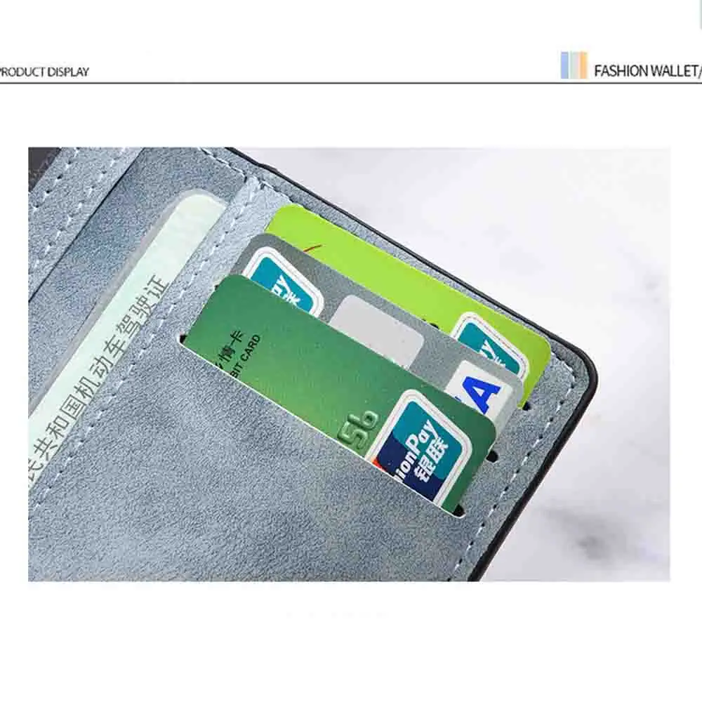 Driver'S License Wallet Retro Vertical Wallet Mini Wallet Mini For Youth Traveling Daily Use