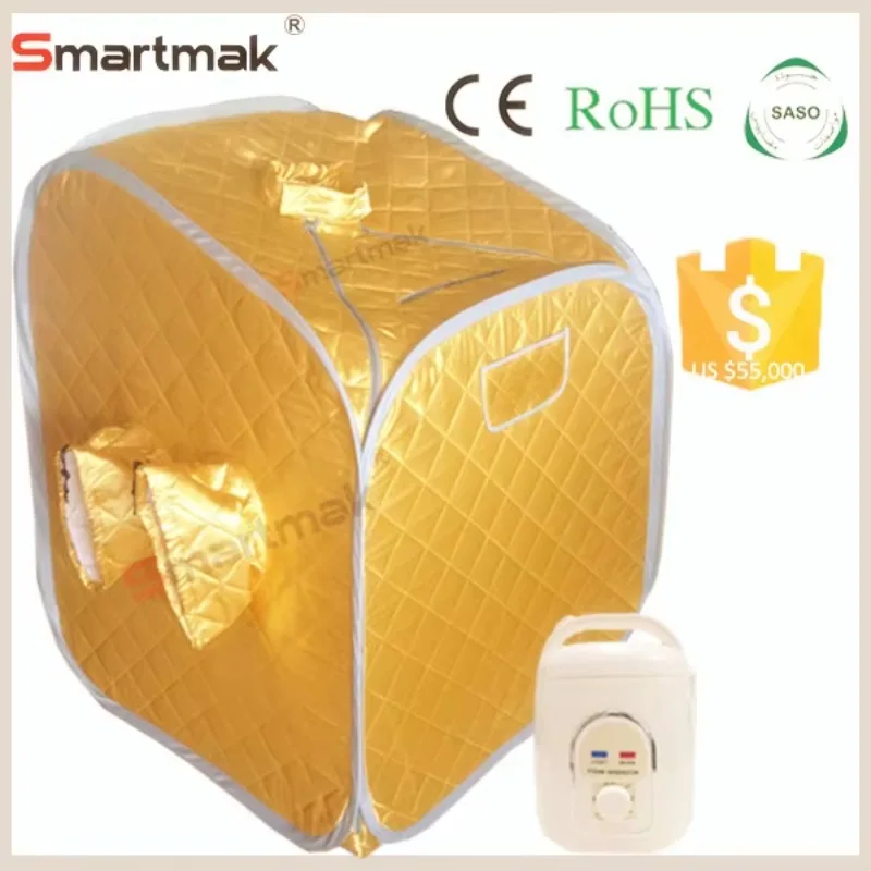 Family Use Portable Steam Sauna Foldable Sauna Room With Steamer