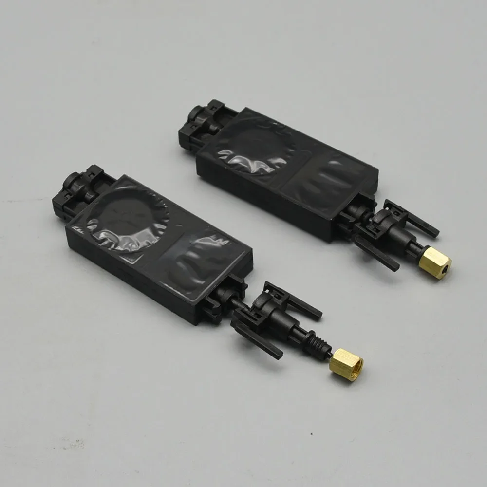 10 peças de amortecedor de tinta UV DX5 para Mimaki JV33 JV5 CJV150, para impressora plotter eco solvente Epson XP600 TX800, amortecedor de tinta UV com conector.