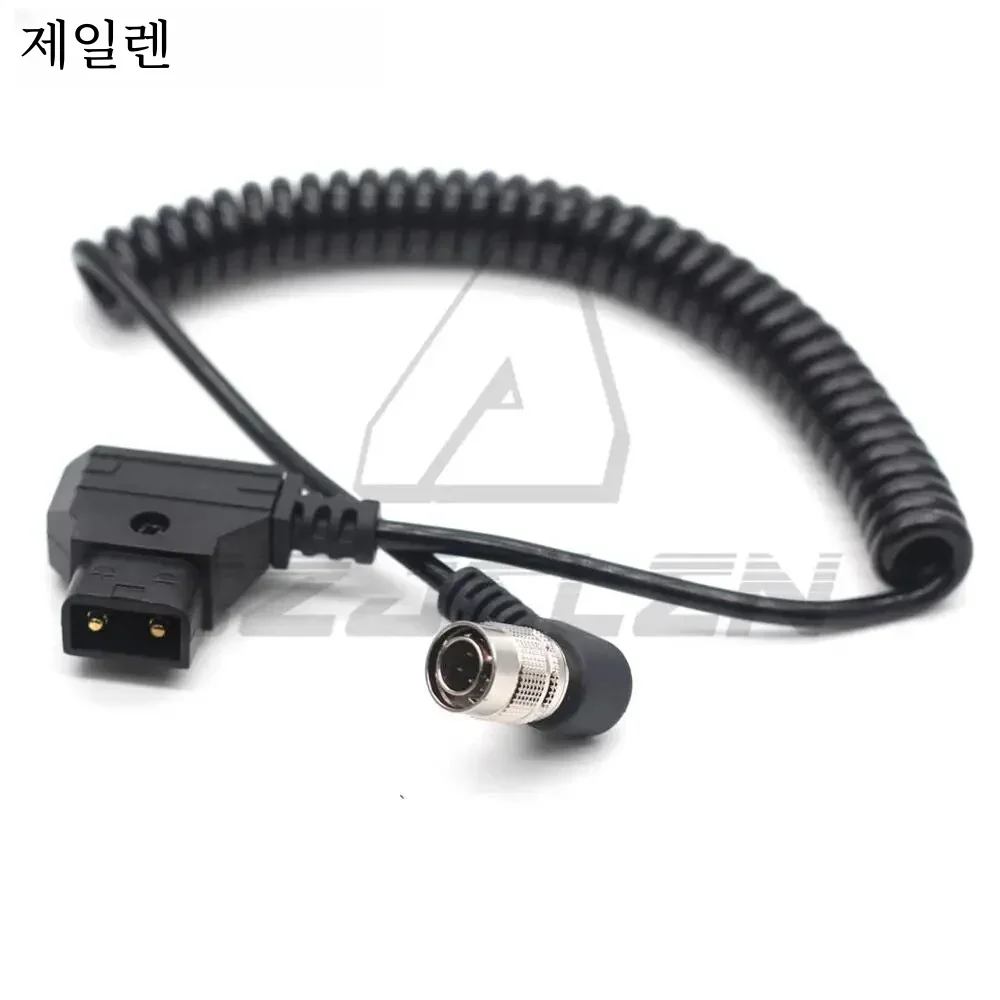 DTAP to  4 pin Right angle elbow plug for Sound Devices 688 633 Zoom F8 Power Cable ZAXCOM