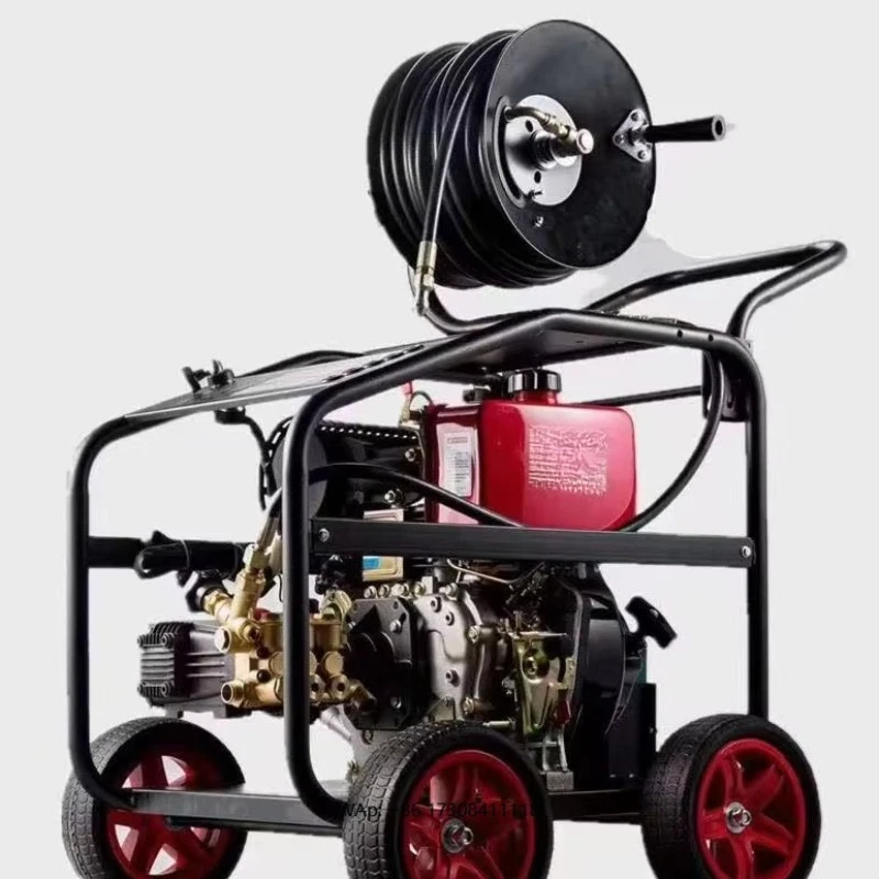 single Cylinder Sewer Pipe Cleaning Petrol pipeline dredging sewer cleaning equipment big flow