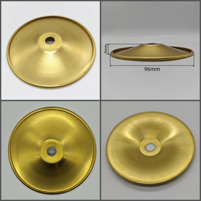 Brass material lampshade cover DIY copper Lighting parts table lamp base canopy customizable processing of copper accessories