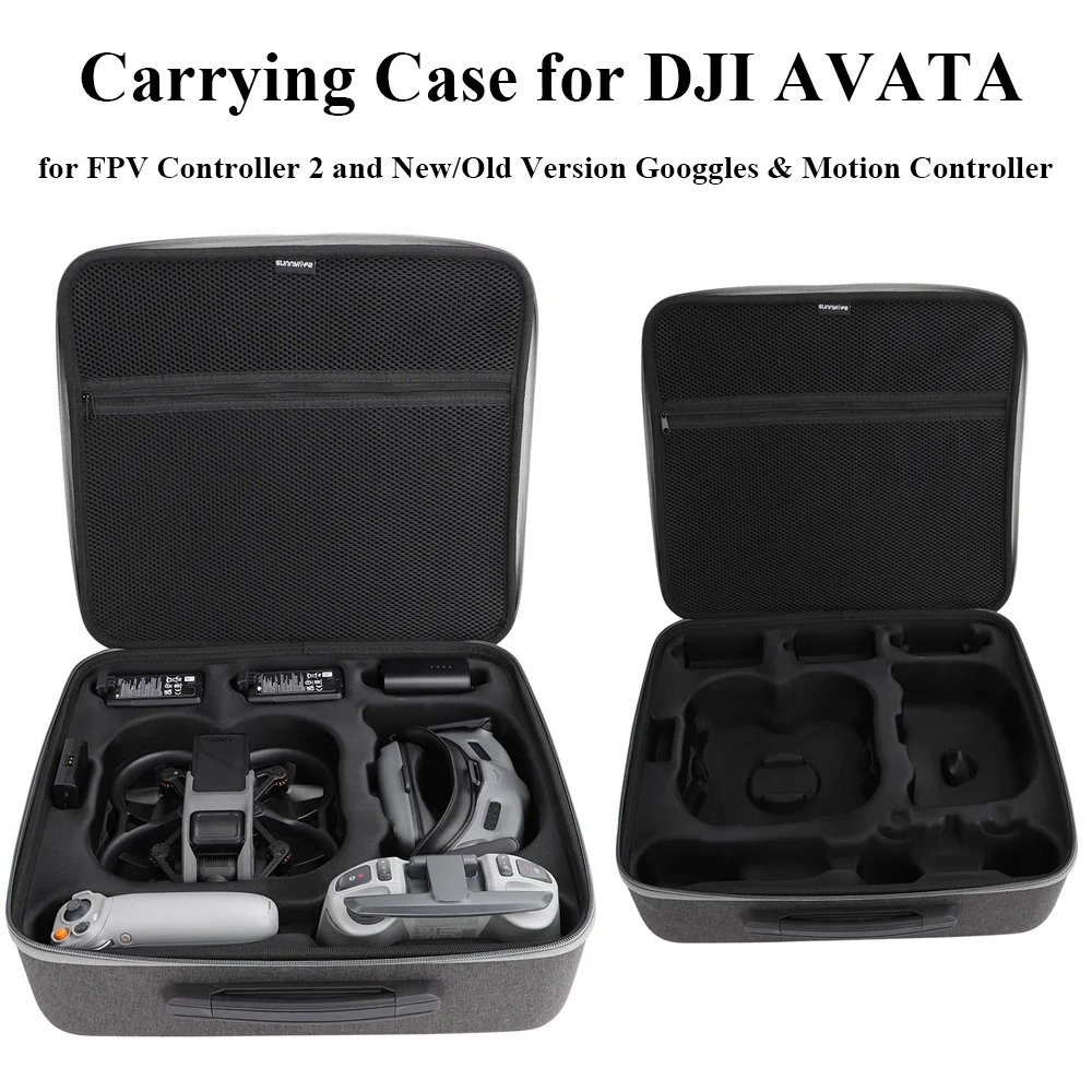 For DJI Avata Carrying Case Storage Bag Suitcase Accessories For DJI Avata DJI Goggles 2/DJI FPV Goggles V2 Remote Controller