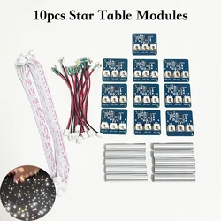 10sets Touch Sensor Circuit Board DC12V Star Sky Table Epoxy Resin Luminous Smart Switch Hand Touches LED Light Up Leaves Off