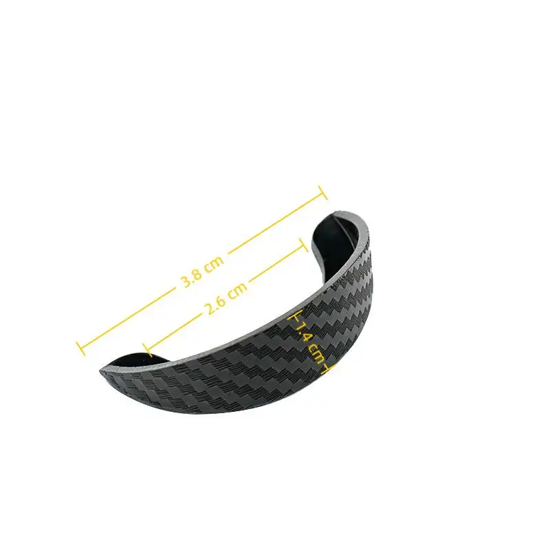 Car Rear View Camera Rain Visor 1/2/4Pcs Dustproof Waterproof PVC Protective Cover for Outdoor Parking