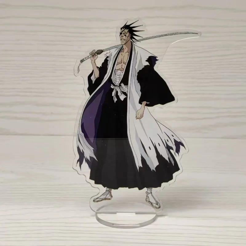 Hot Cartoon BLEACH Anime Figure Kyouraku Shunsui Zaraki Kenpachi supporti in acrilico Hirako Shinji Model Desk Decor Toy regalo di compleanno