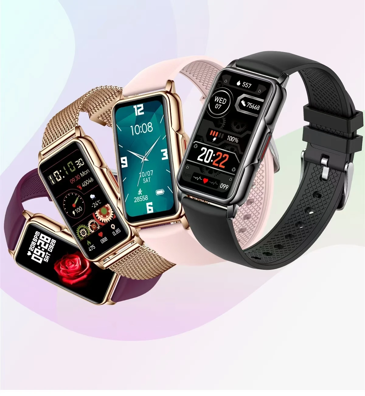 ERSHEN New 2026 Smart Watch Women Men Bluetooth Connected Phone Music Fitness Sports Bracelet Sleep Monitor Man Smartwatch Women