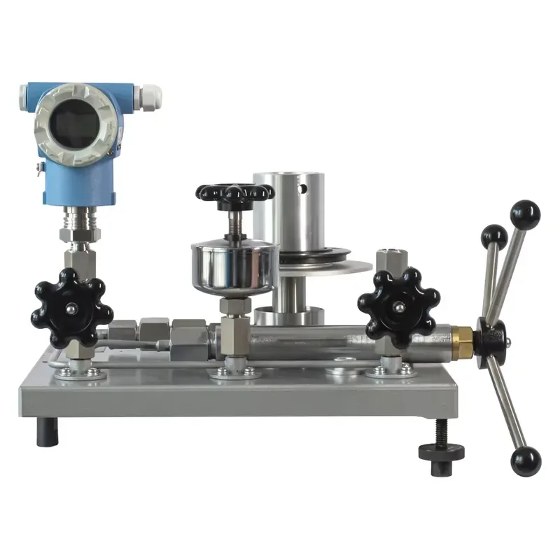 High Precision 0.05% High-pressure Piston Self Weight Pressure Testing Instrument Pressure Gauge Calibrator