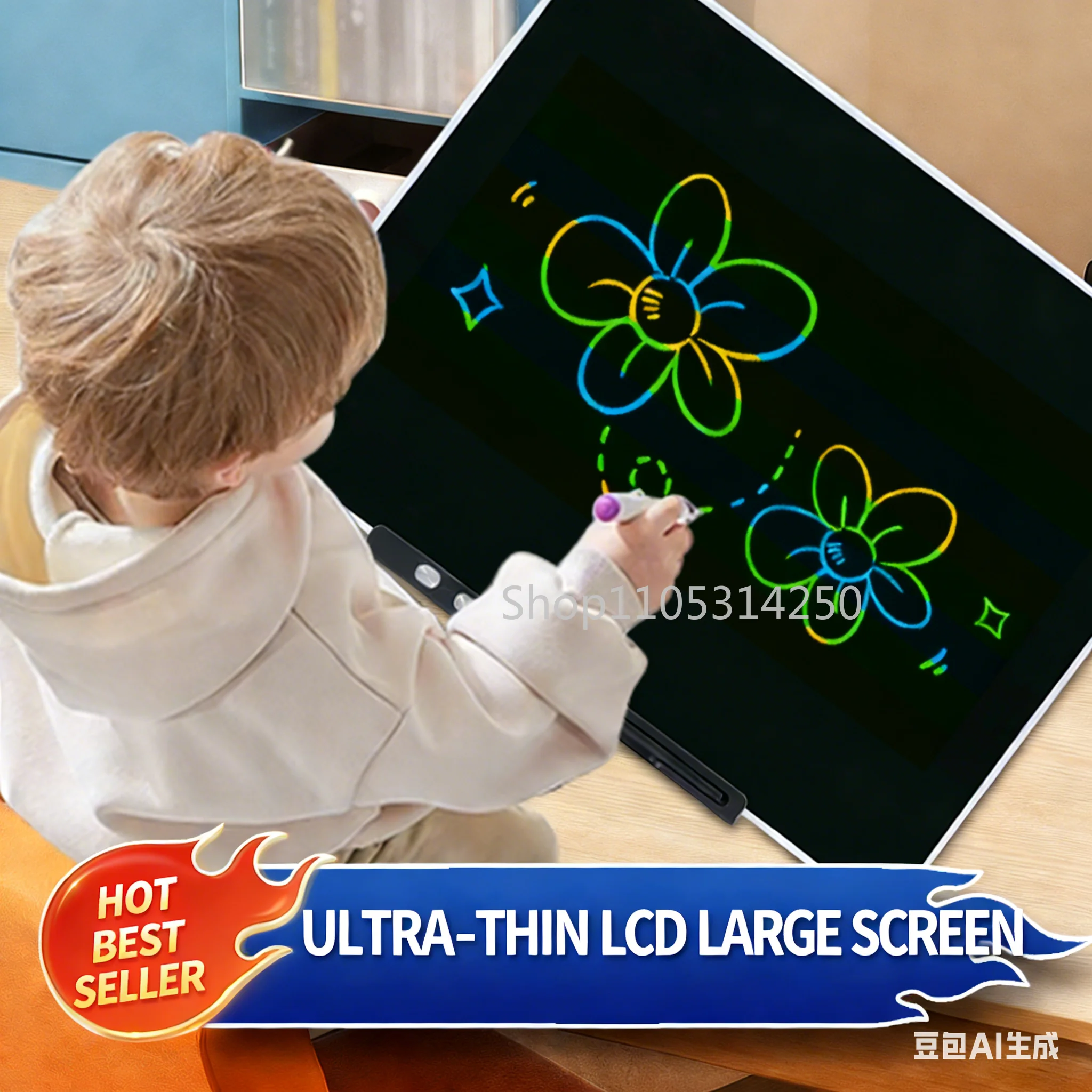 13/16/20 inch Rechargeable LCD Writing Tablet Digital Drawing Tablet Handwriting Pads Portable Electronic Tablet Board For gifts