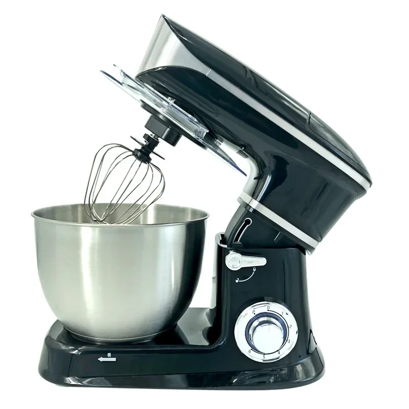 Flour-Mixing Machine Commercial Blender 6.5L Stand Mixer Multi-Function Kneading Dough Egg Beater Fresh Milk Machine