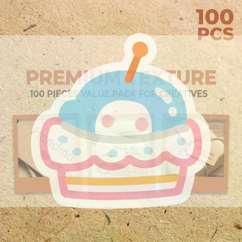 

100pcs/lot Price Tags Kraft Paper Lables For DIY Jewelry Retail Price Tags Handmade Clothes Size Tags Store Hang Lables