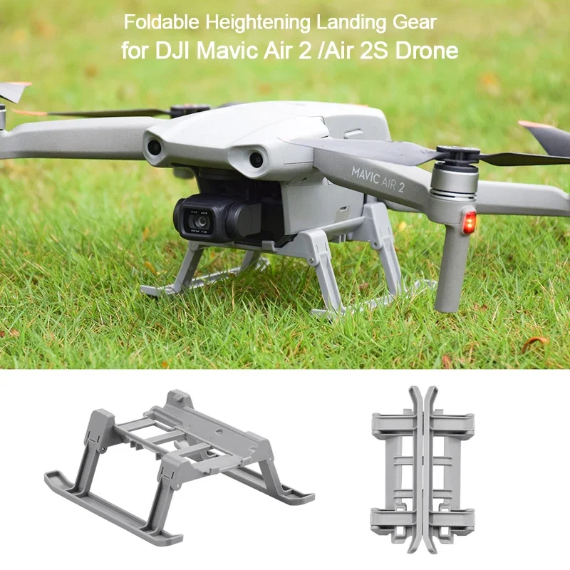 折りたたみ式高空着陸装置,DJI Mavic,ドローンアクセサリー,エア2,エア2s,延長脚,衝撃吸収,保護,エア2s