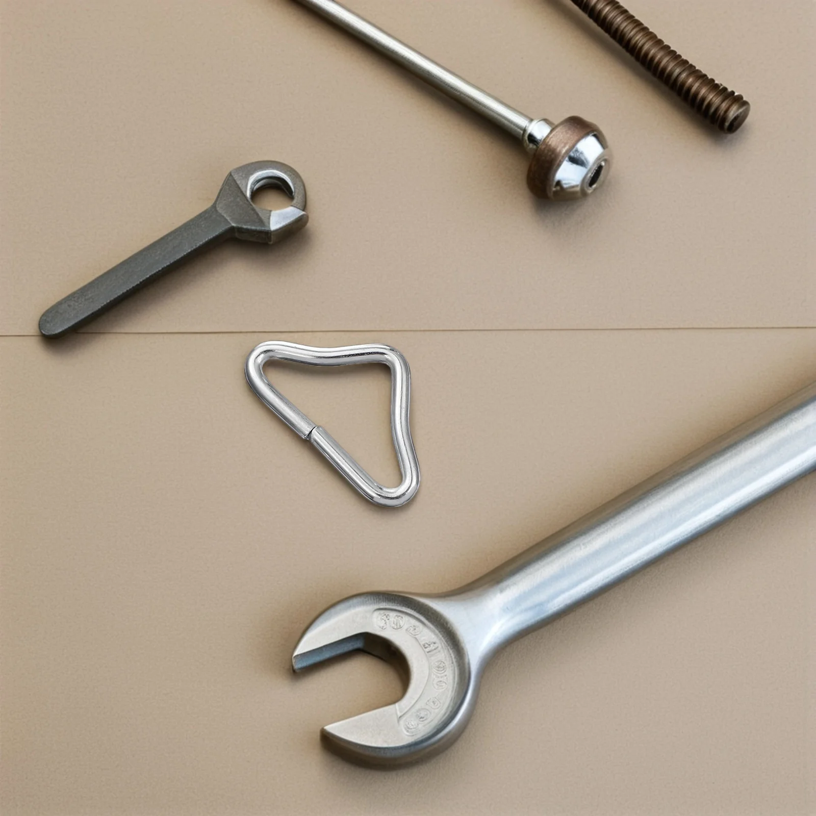 

80Pcs Trampoline Accessories Strong Iron Triangle Buckles No Burrs Secure Fit for Various Trampoline Models Replacement