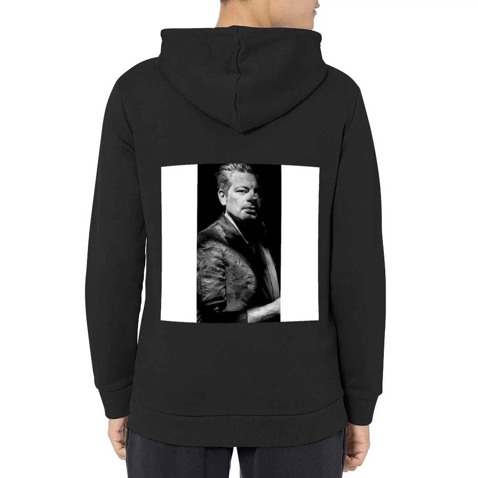 

Benjamin Biolay - Portrait Hoodie blouse mens clothes fashion men autumn hoodie