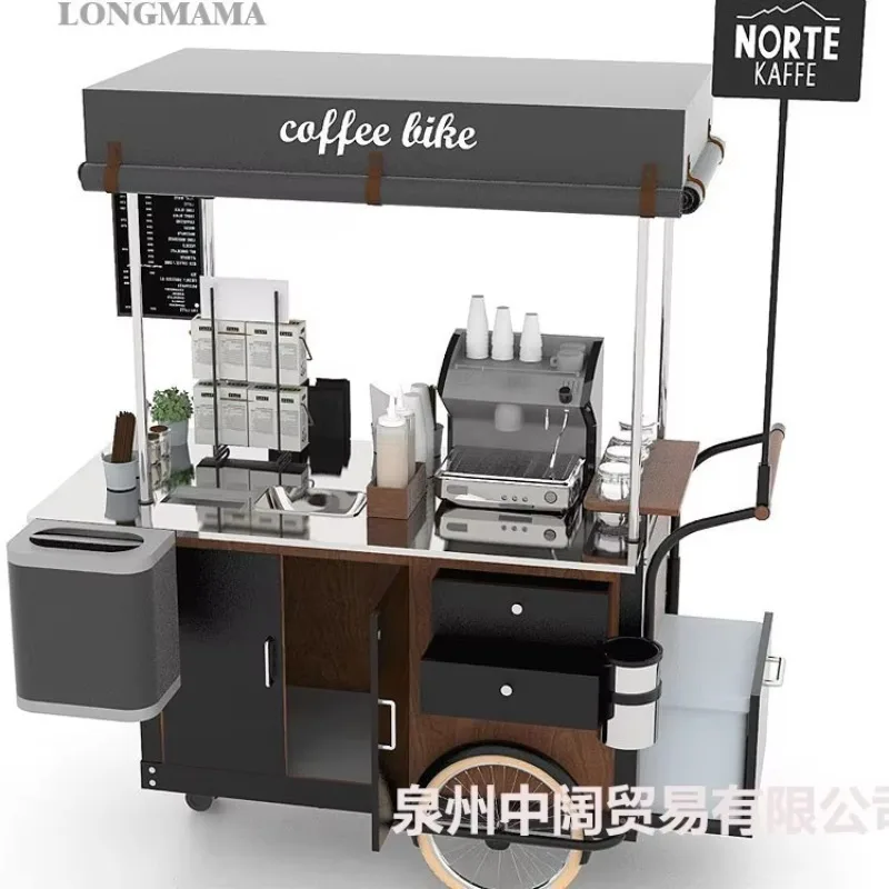 b25 outdoor reverse tricycle upside down donkey night market movable food truck barbecue snacks milk tea coffee truck