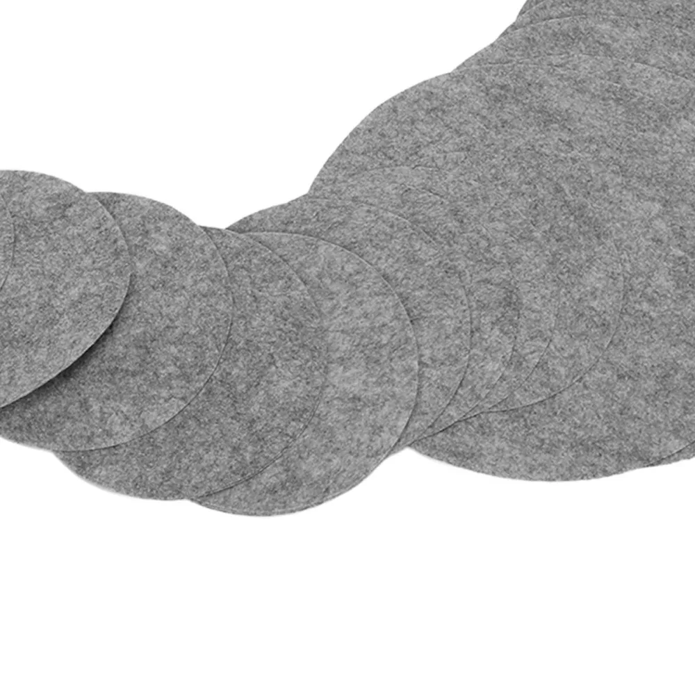 48pcs Durable Cuttable Felt Plate Dividers Washable Reusable Felt Plate Separators Dish Protectors Pads For Stacking Cookware