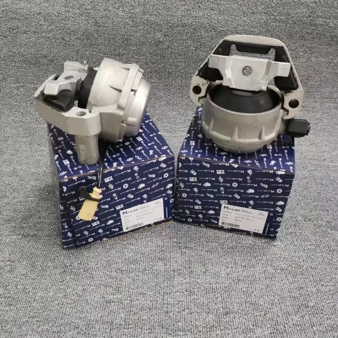 A Pair High Quality Motor Support Engine Mount For Audi A6 C7 S6 A7 S7 S8 A8 D4 2.0 TFSI 3.0 TDI 4G0199381LC 4G0199381LD