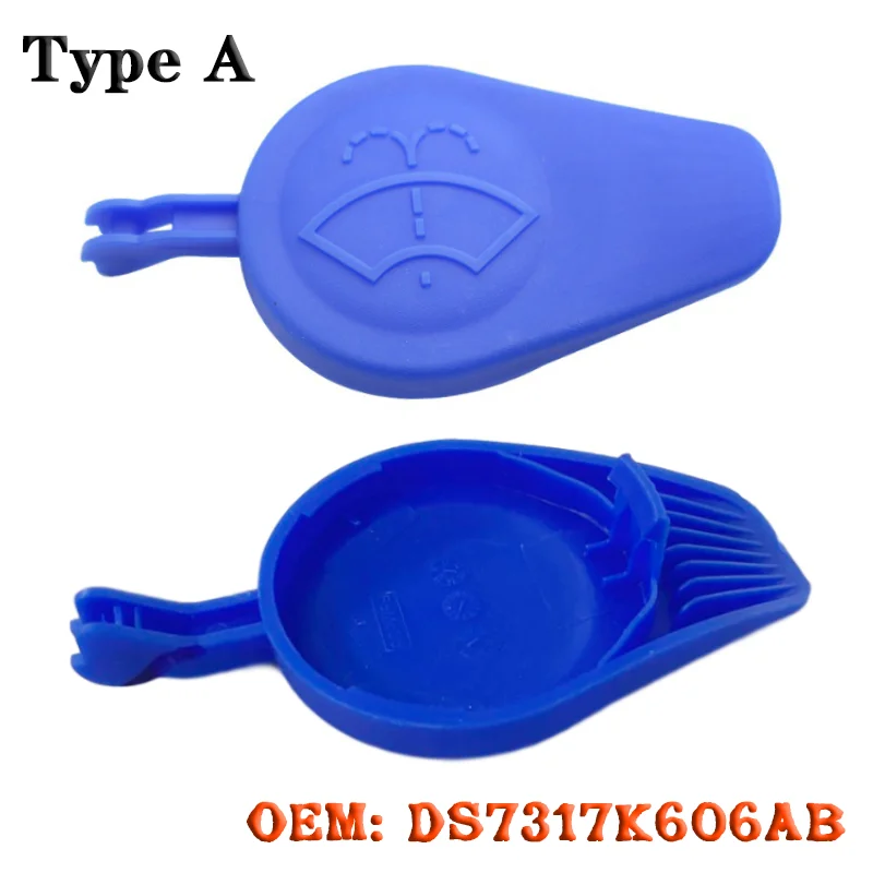 JEAZEA Windshield Wiper Washer Fluid Reservoir Cover Water Tank Bottle Cap For Ford Focus Escort Mondeo BM5117632AA DS7317K606AB