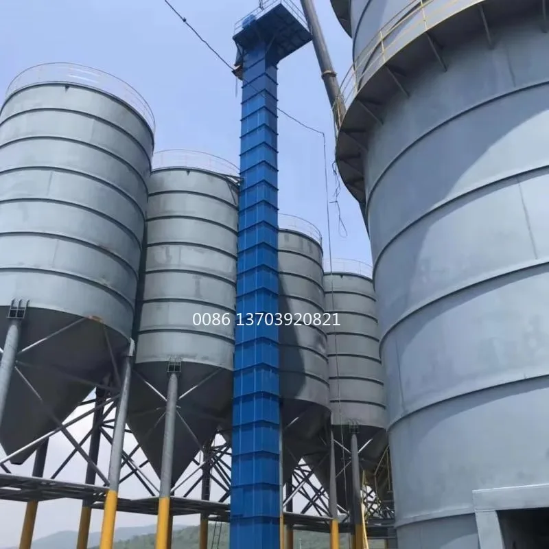 High Quality Vertical Chain Stainless Steel Industrial Bucket Elevator Machine Lifting Round Link Industrial Bucket Elevator Des
