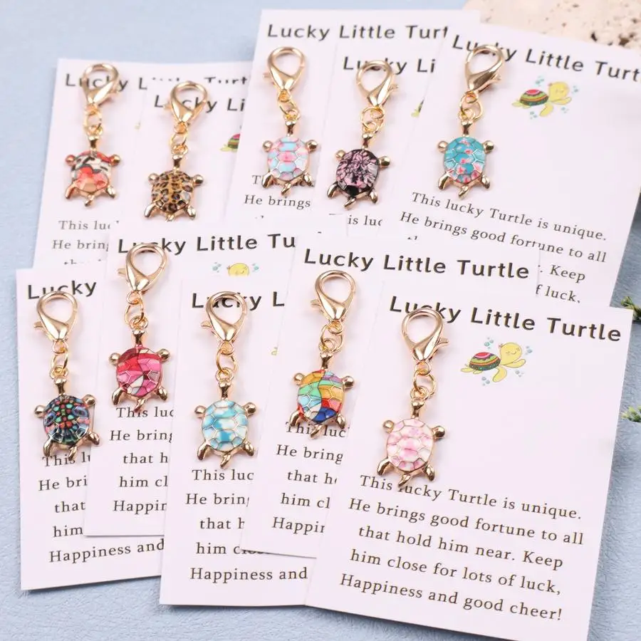 1/5/10/20/50/100pcs Lucky Little Turtle /s Set Pocket Hugs/Inspirational Pocket Token Pocket Hug Cards Lucky Gift Pack/Unique Ch