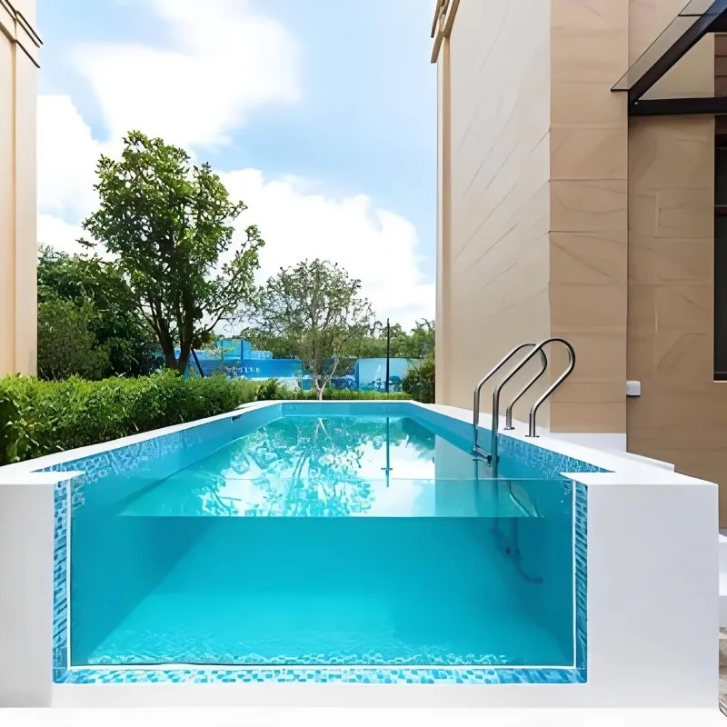 Quick Install Prefab Container Swimming Pool Factory Pre Assembled Structure No Complex Construction Fast Put Into Use Outdoor