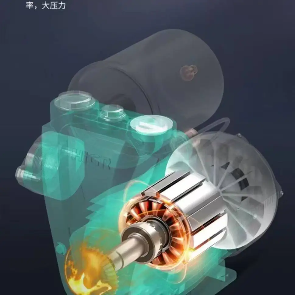 Stainless steel automatic self-priming pump intelligent antifreeze and rust resistant high temperature sensing booster pump