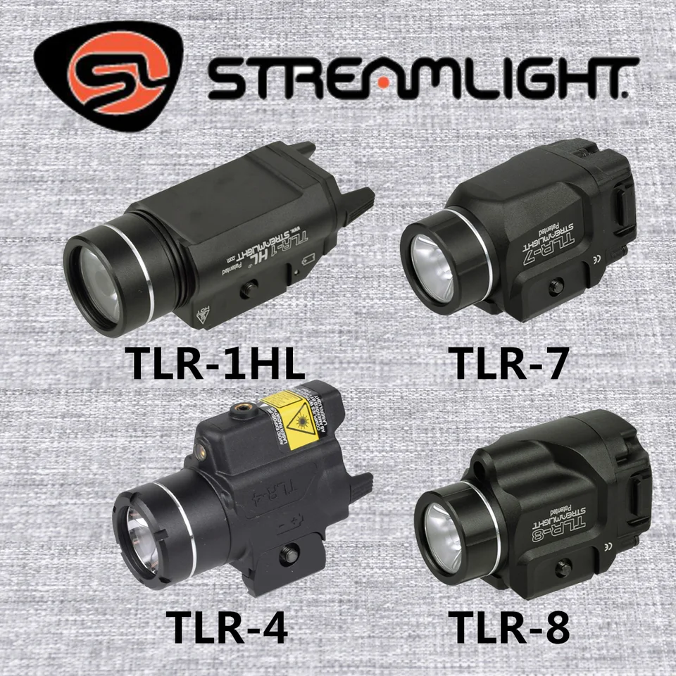 Streamlight TLR-1 TLR-1HL TLR-3 TLR-4 TLR-7 TLR-8 TLR LED 懐中電灯
