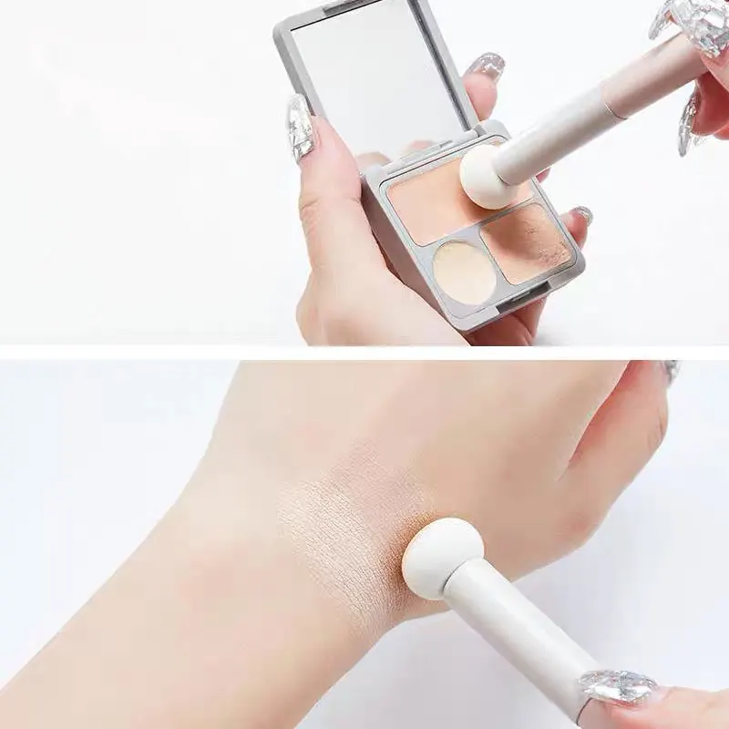 2 Pcs Makeup Brush Mushroom Concealer Sponge Makeup Brush Concealer Applicator Beauty Brushes Cosmetic Tool