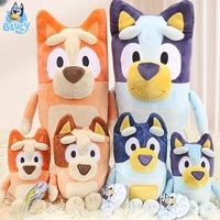 Bluey & Bingo Family 17/28/40cm Plush Toys - Cartoon Dog Animals Stuffed Soft Plush Dolls Perfect For Birthday & Christmas Toys