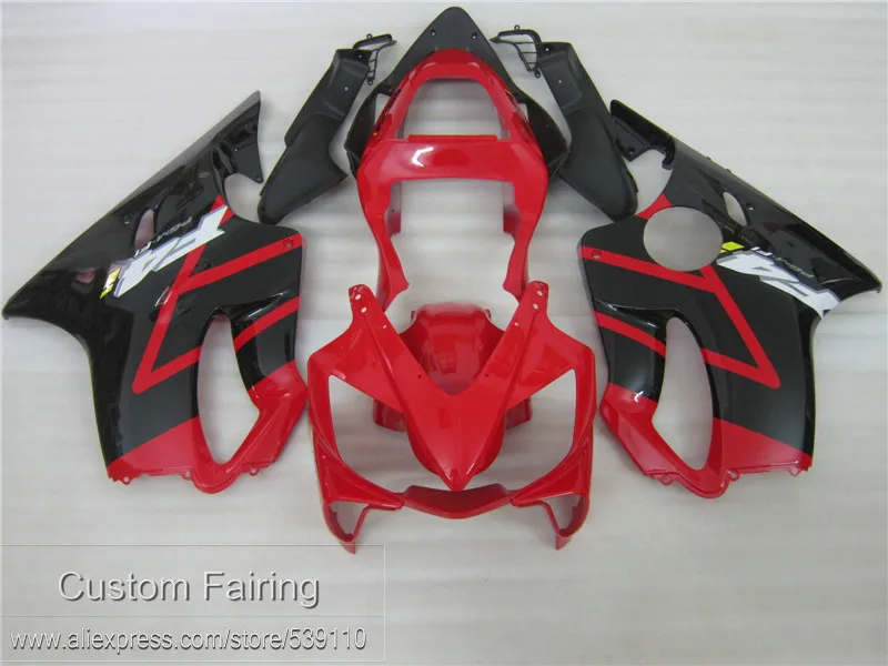 

ing Plastic Fairing Kit For Honda CBR600 F4I 01 02 03 Red Black Fairings Set CBR600 F4I 2001 2002 2003 HC05
