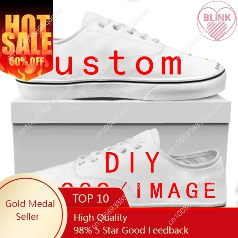 

Custom Shoes Couple Logo Image Text Name Pinted Shoes For Unisex High Top Canvas Women Free Dropshipping Ladies Sneakers DIY