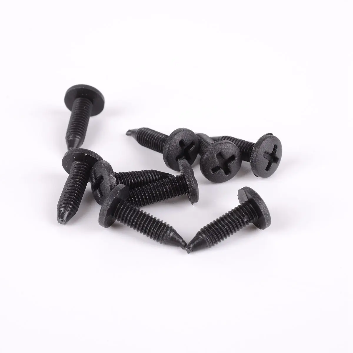 

50pcs Bumper Clips Plastic Push Retainer Fasteners For Car Door Trim Panel Fixing Replacement Rivets Fit 6Mm Hole