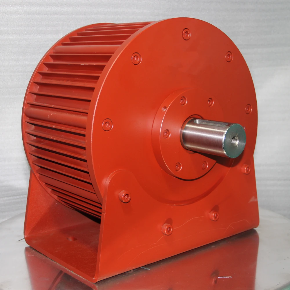 New Arrival Low Speed 300rpm 30KW 50KW 110V-380V Gearless Permanent Magnet Generator Use For Wind Turbine Water Turbine DIY