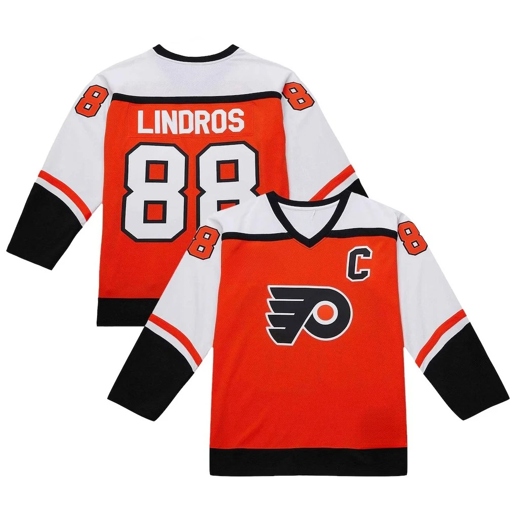 Hockey Jersey - Orange/White/Black  Authentic Athletic Style Must-Have Jersey for Fans & Collectors 3d HD Prints