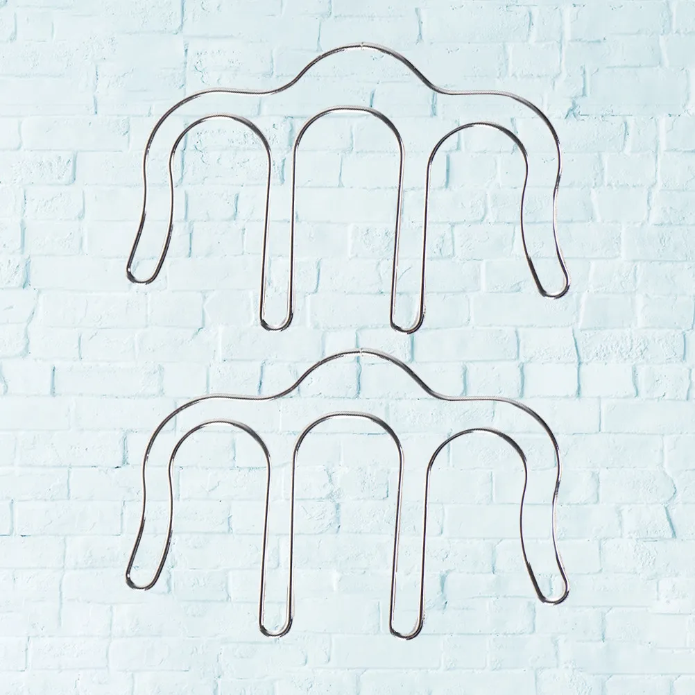 2Pcs High-Quality Metal M-Shaped Paper Clips Creative Bookmark Clips Sturdy Reusable for Photos Notes Cards Books School Office