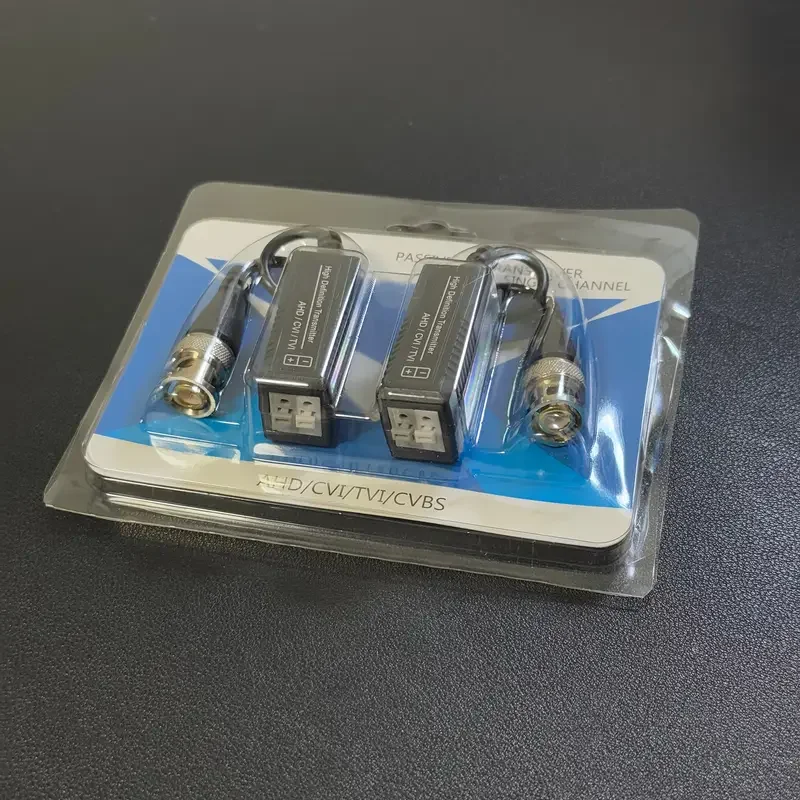 HD CVI/TVI/AHD Video Balun Transceiver For CCTV Security Camera BNC Cat5 CCTV UTP Video Balun 5MP