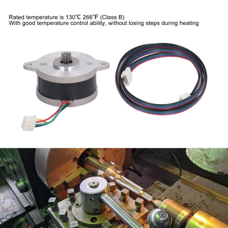 Extruder Stepper Motor Nema14 2 Phase 36mm Pancake Motor With 78cm Extension Cable For Orbitor DC0-24V