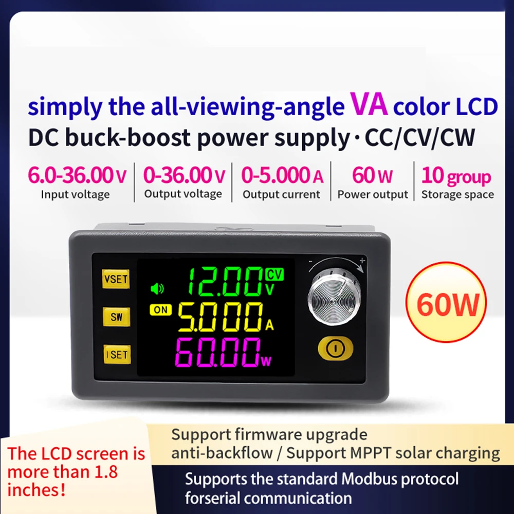 DC6-36V wyjściowy 0-36V 60W regulowany Regulator napięcia DC CNC CV CC zasilacz moduł obniżający płyty