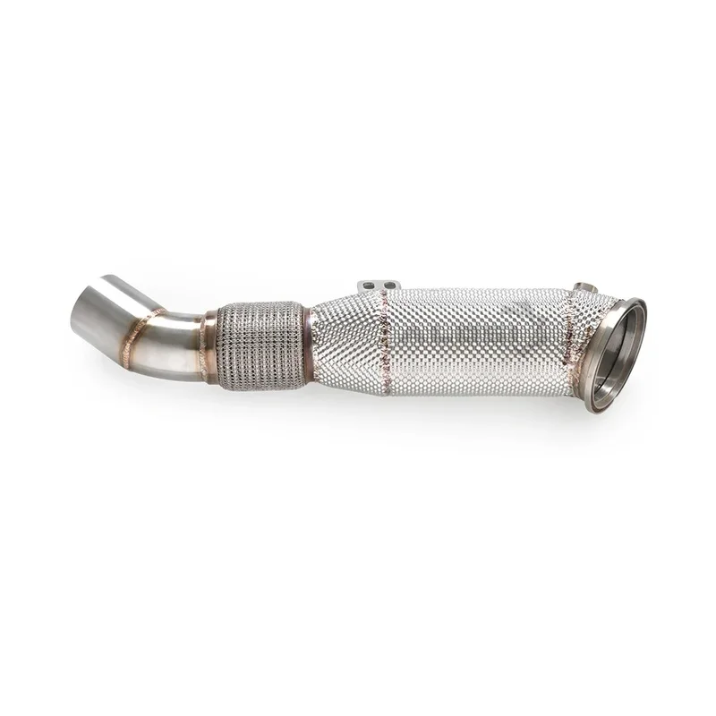 ALOSI Factory 840 3.0T G14 G15 G16 2019-2023 Stainless Steel Exhaust Downpipe Heat Shield with Catalytic