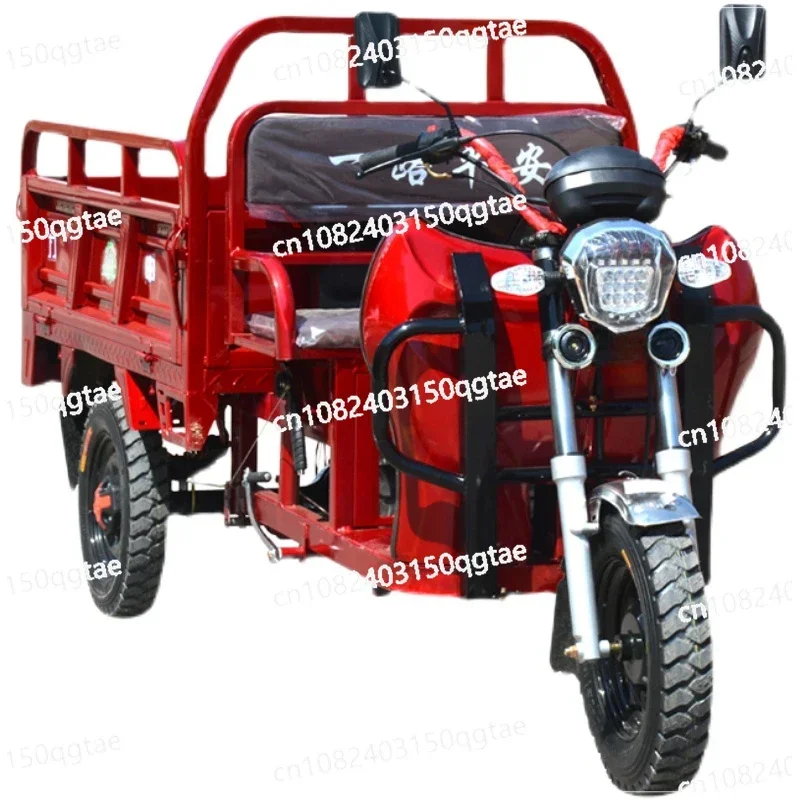 New Power Gasoline Tricycle Agricultural Fuel Small Household Load King Freight Tricycle