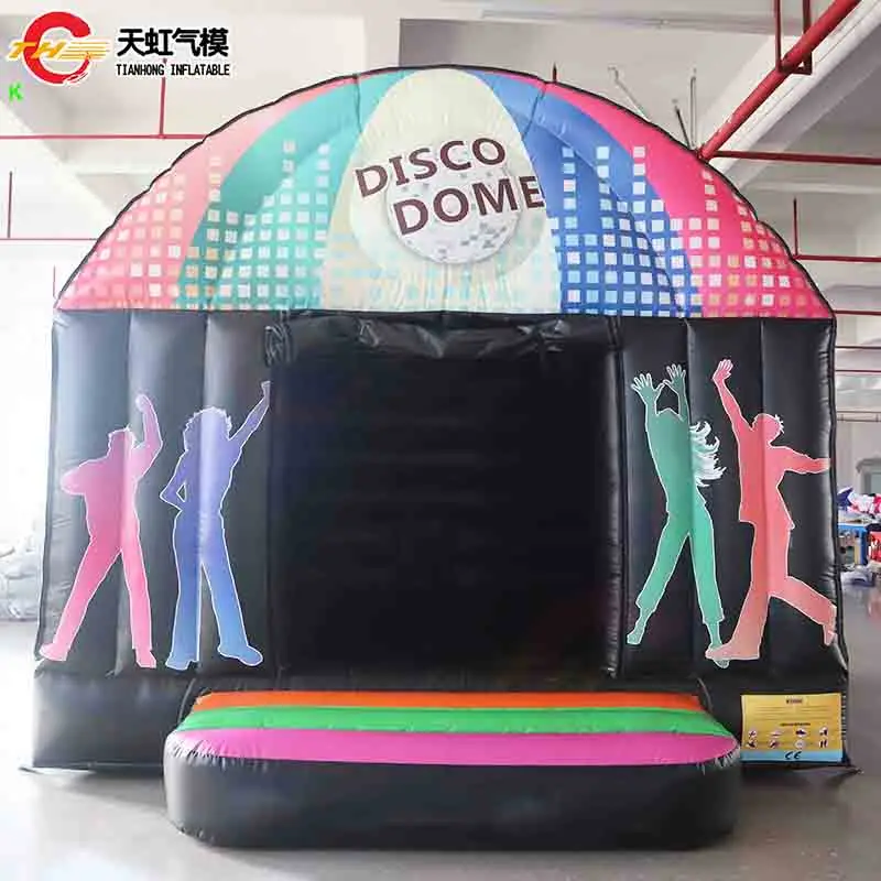 

Fast Shipping Inflatable Disco Bouncer House Carnival Party Rental Inflatable Bounce Castle for Sale with Blower