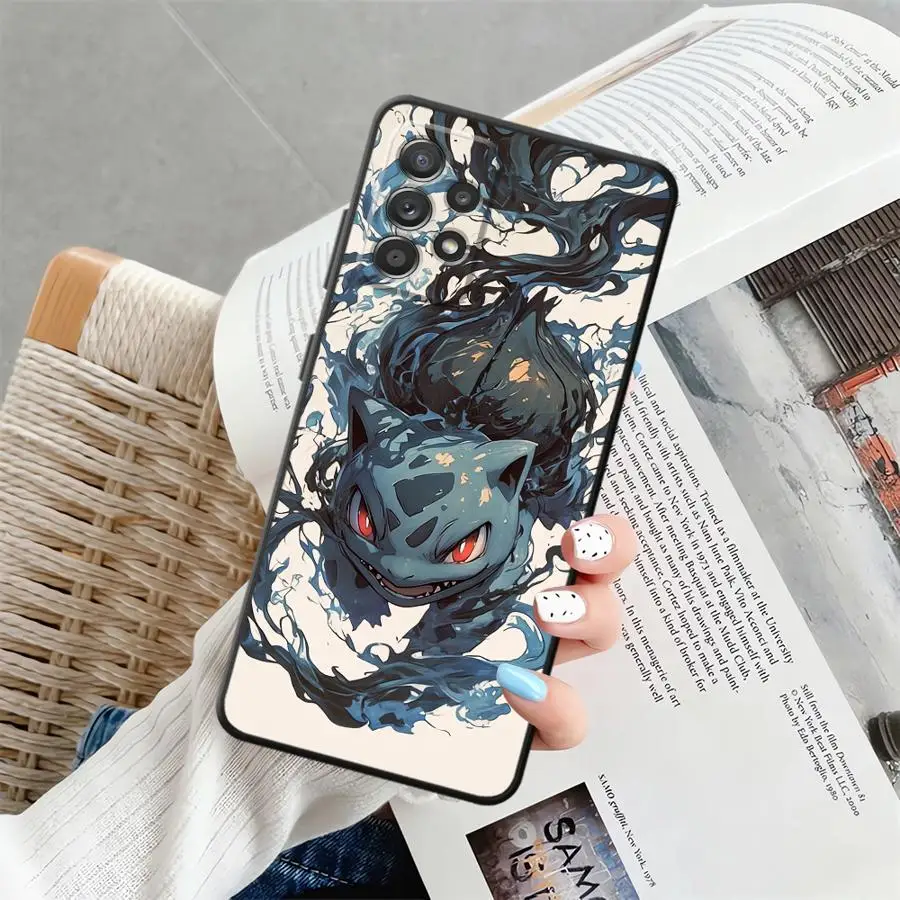Funda trasera suave de Anime Pokemon g-gengar para Samsung Galaxy A22 A23 A12 A13 A16 A21s A72 A73 A14 A15 A33 A34 A51 A52