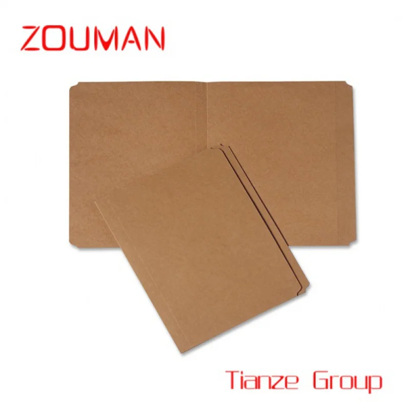 A4 Paper Presentation File Folder com bolso, impressão personalizada