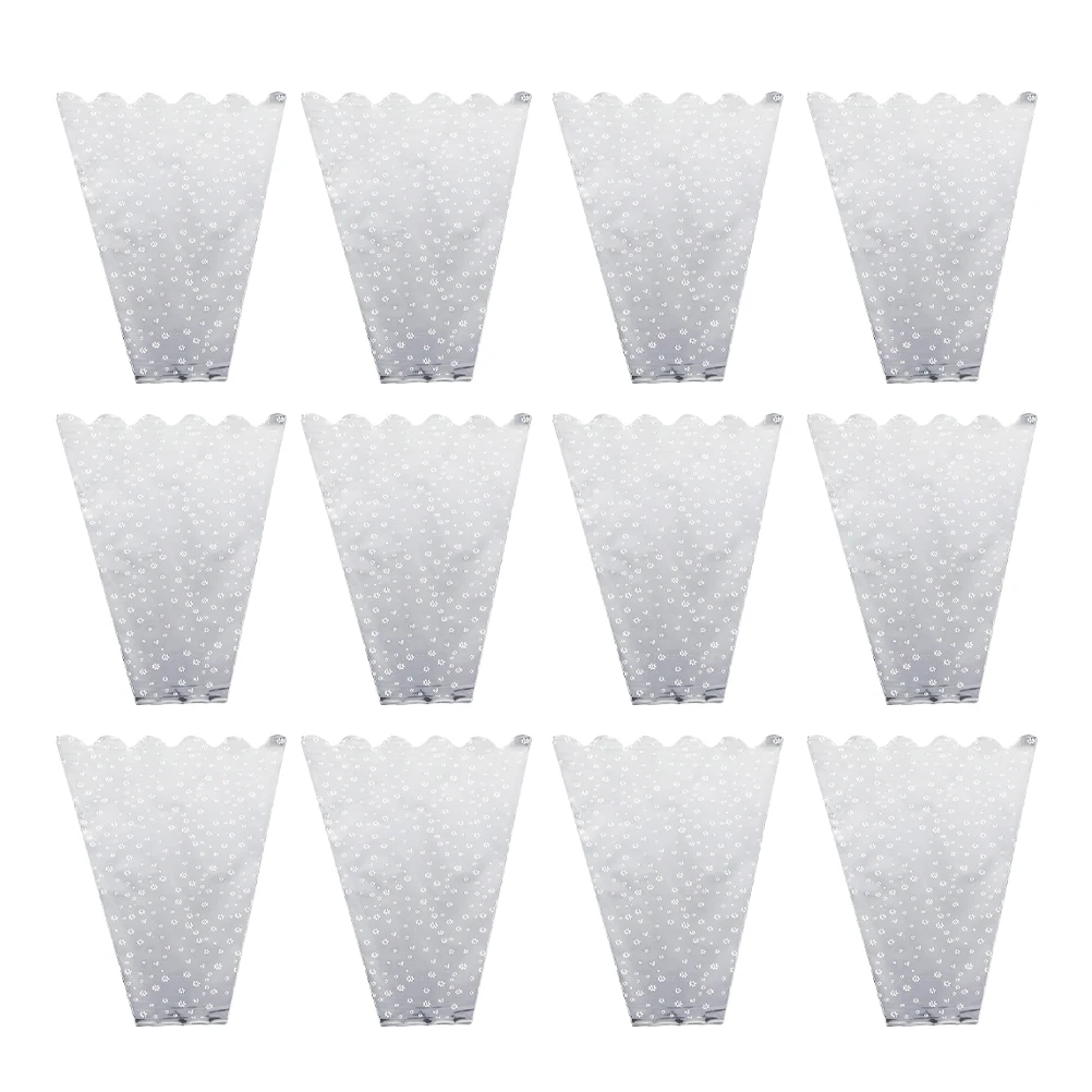 

100 Pcs Flower Packaging Bag Wrapping Paper Valentine Fresh Flowers Decorative Gift Supplies Craft Sewing Accessories